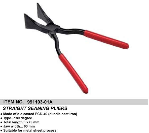 STRAIGHT SEAMING PLIERS