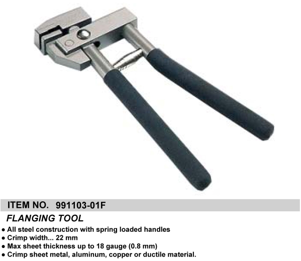 FLANGING TOOL