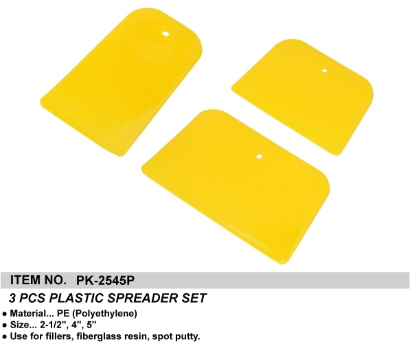 3 PCS PLASTIC SPREADER SET