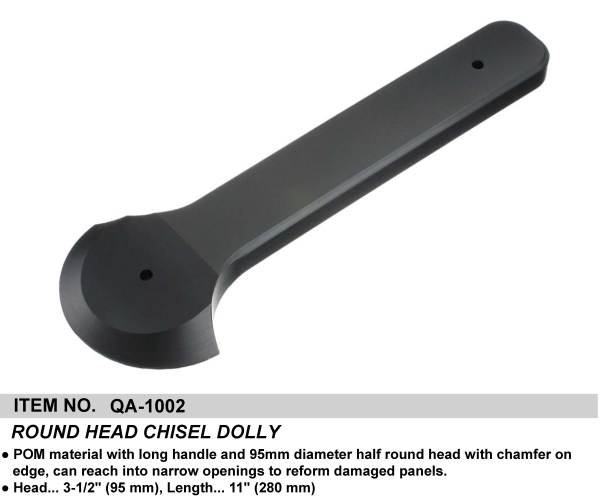 ROUND HEAD CHISEL DOLLY