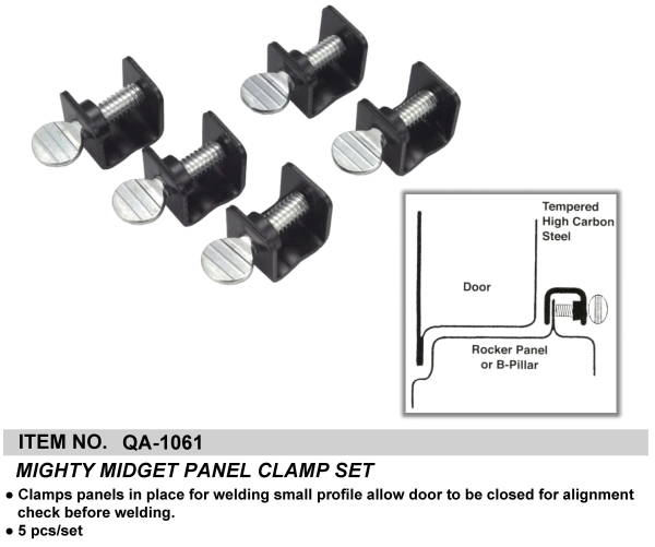 MIGHTY MIDGET PANEL CLAMP SET