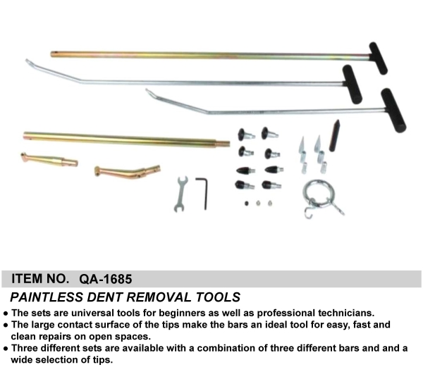 PAINTLESS DENT REMOVAL TOOLS