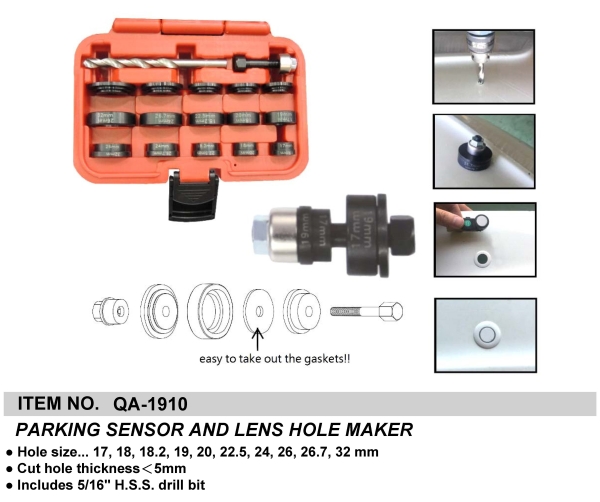 PARKING SENSOR AND LENS HOLE MAKER