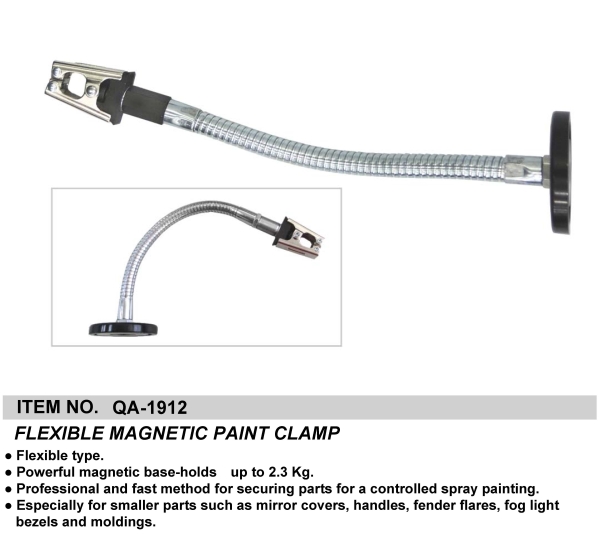 FLEXIBLE MAGNETIC PAINT CLAMP