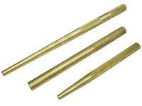 3PC SOLID BRASS DRIFT PUNCH SET