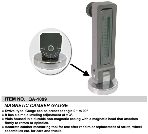 MAGNETIC CAMBER GAUGE