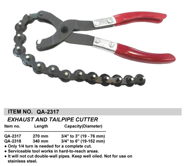 EXHAUST AND TAILPIPE CUTTER