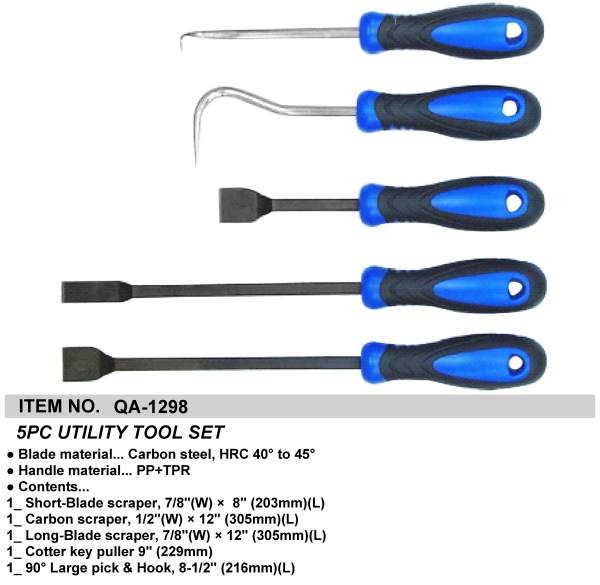 5PC UTILITY TOOL SET