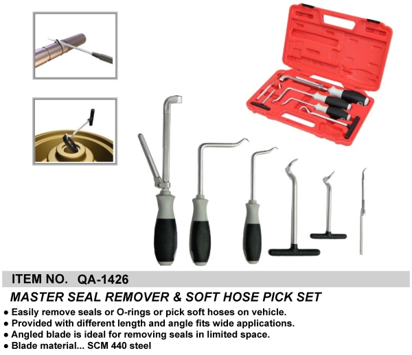 MASTER SEAL REMOVER & SOFT HOSE PICK SET