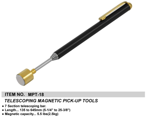 TELESCOPING MAGNETIC PICK-UP TOOLS
