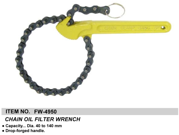 CHAIN OIL FILTER WRENCH