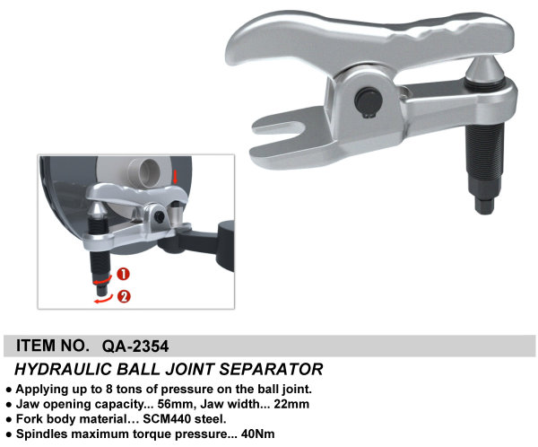 HYDRAULIC BALL JOINT SEPARATOR