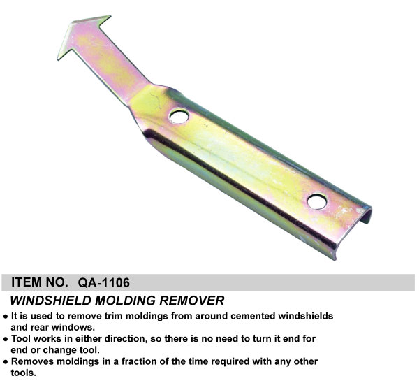 WINDSHIELD MOLDING REMOVER