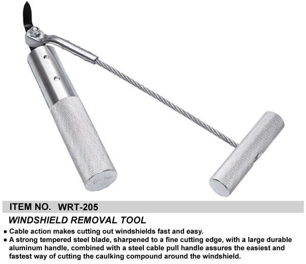 WINDSHIELD REMOVAL TOOL