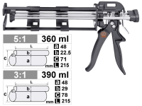 PROFESSIONAL CAULKING GUN