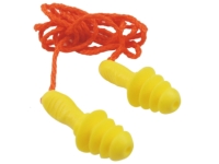 FOUR FLANGE CORDED EAR PLUGS