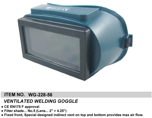 VENTILATED WELDING GOGGLE