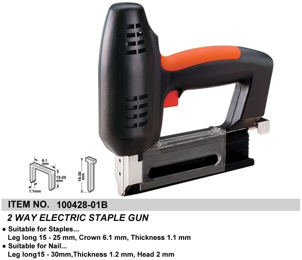 2 WAY ELECTRIC STAPLE GUN