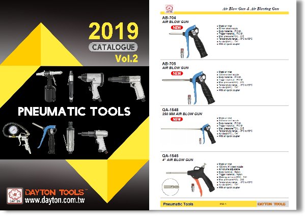 Pneumatic tools Catalogue