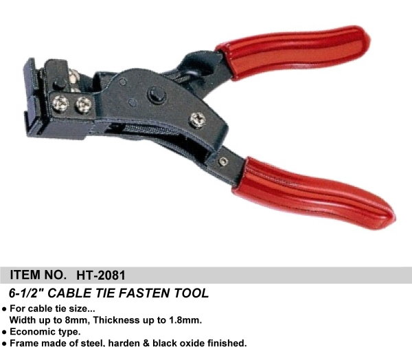 6-1/2" CABLE TIE FASTEN TOOL