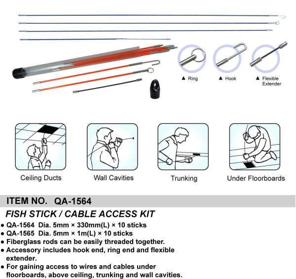 FISH STICK / CABLE ACCESS KIT