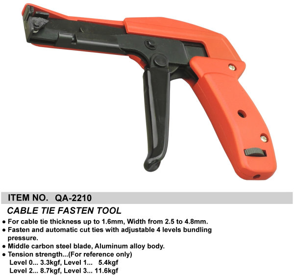 CABLE TIE FASTEN TOOL