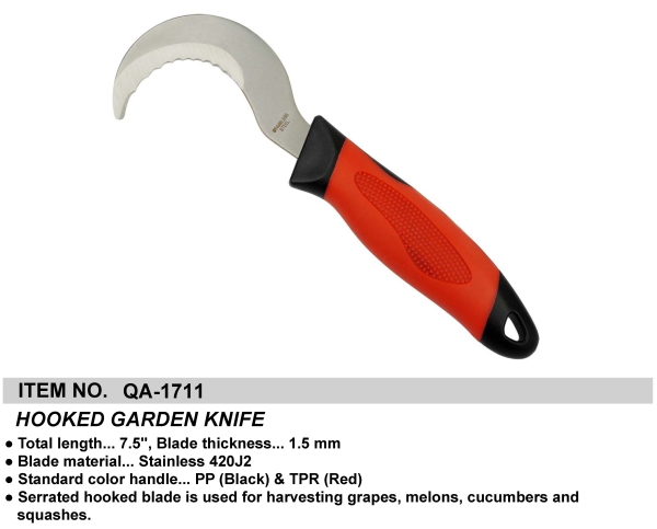 HOOKED GARDEN KNIFE