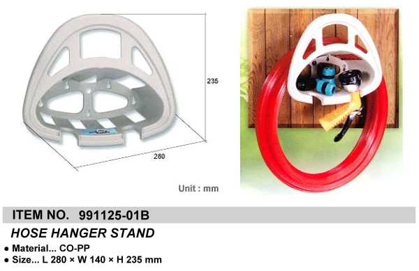 HOSE HANGER STAND-WHITE