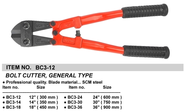 BOLT CUTTER, GENERAL TYPE