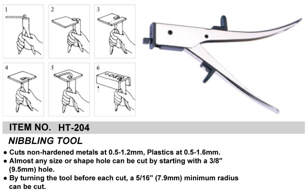 NIBBLING TOOL