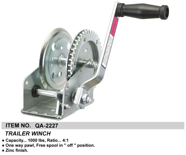 TRAILER WINCH