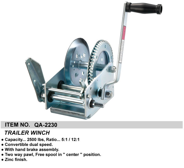 TRAILER WINCH