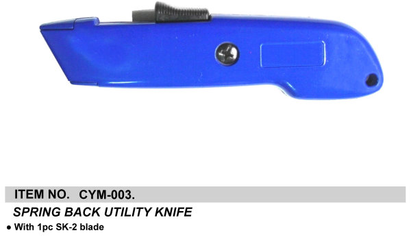 SPRING BACK UTILITY KNIFE