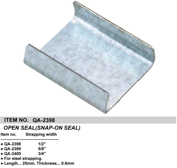 OPEN SEAL(SNAP-ON SEAL)
