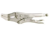 ANGLE NOSE LOCKING PINCH-OFF PLIERS