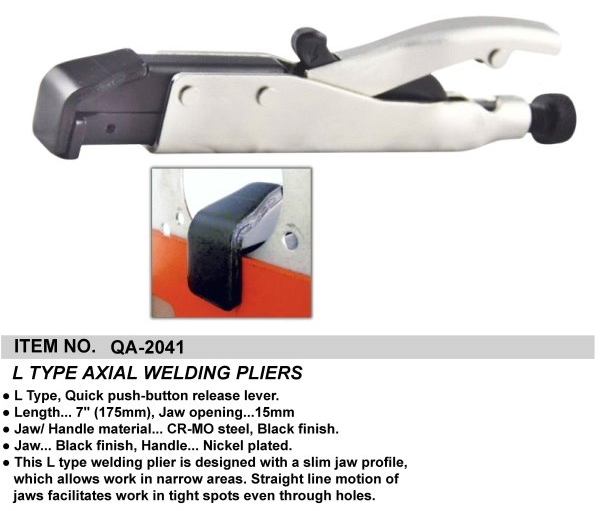 L TYPE AXIAL WELDING PLIERS