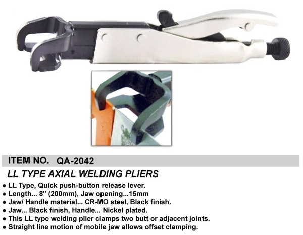 LL TYPE AXIAL WELDING PLIERS