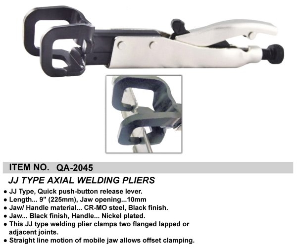 JJ TYPE AXIAL WELDING PLIERS