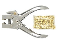 2 IN 1 EYELET PLIERS, 7MM HOLE DIAMETER