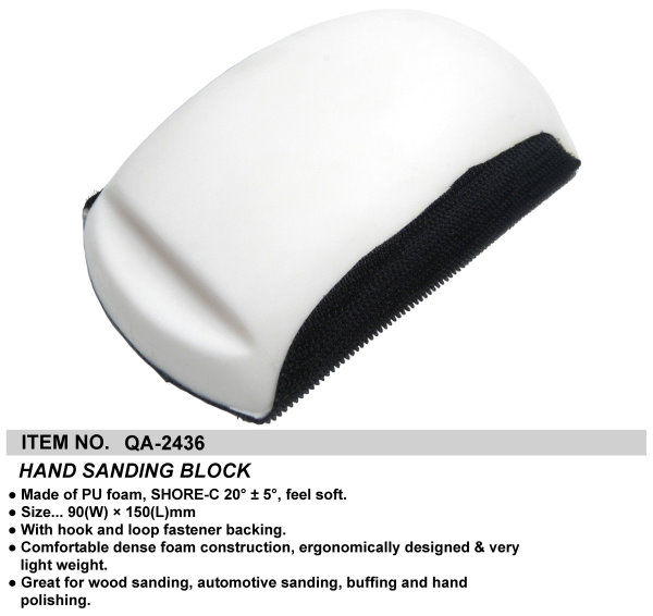 HAND SANDING BLOCK