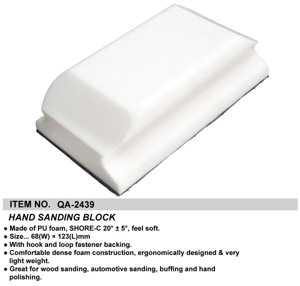 HAND SANDING BLOCK