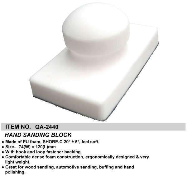 HAND SANDING BLOCK