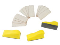 15PCS HAND SANDING BLOCK SET