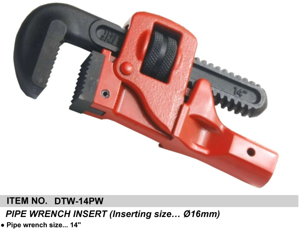 PIPE WRENCH INSERT (Inserting size… Ø16mm)