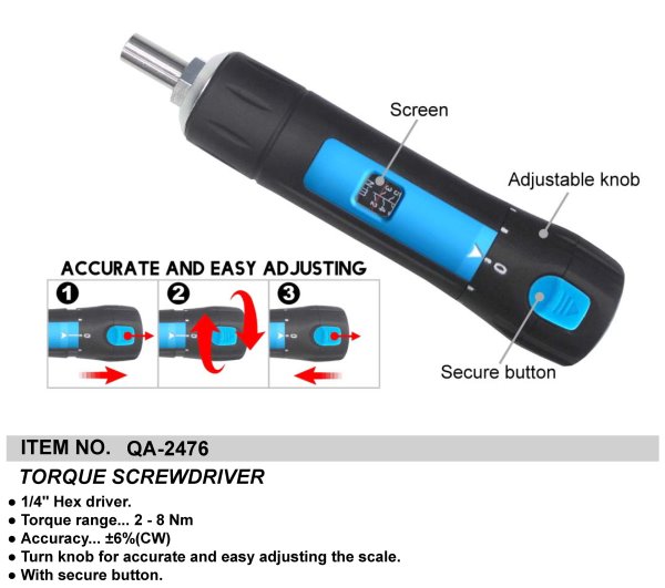 TORQUE SCREWDRIVER