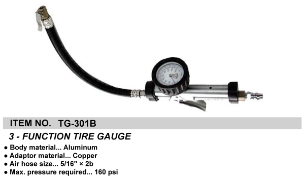 3 - FUNCTION TIRE GAUGE