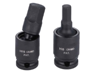 1/2" Sq. Dr. IMPACT UNIVERSAL HEX SOCKET BITS