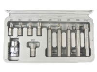 11 PC SPLINE BIT SET