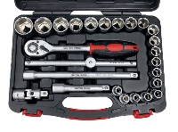 25PCS 1/2" DR. SOCKET SET