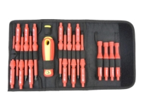 18 PCS VDE 1000V INSULATED INTERCHANGEABLE SCREWDRIVER SET